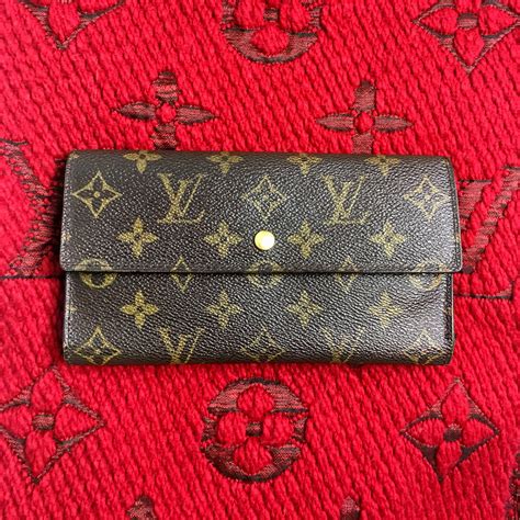 louis vuitton monogram trifold wallet|vintage louis vuitton trifold wallet.